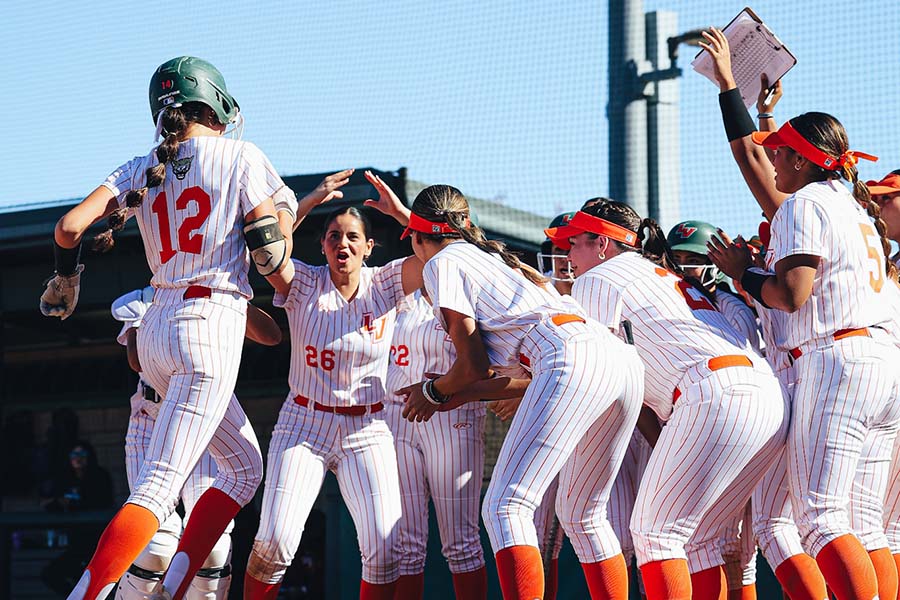  University of La Verne Softball Team Celebration